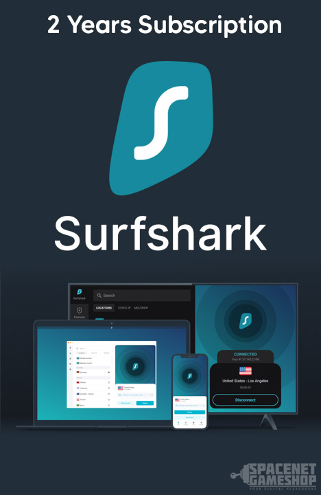 Surfshark VPN 24 Meseca [GLOBAL]